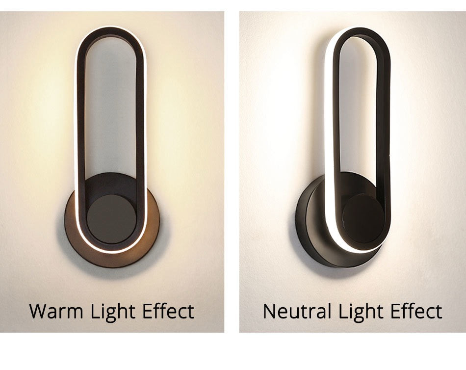Modern bedroom bedside lamp by Urhomesupplies, featuring a sleek design with a soft glowing light for cozy nighttime illumination.