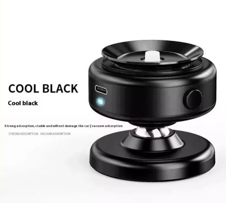 UrHomeSupplies magnetic car phone holder attached to a vehicle dashboard with a smartphone secured by magnetic grip.