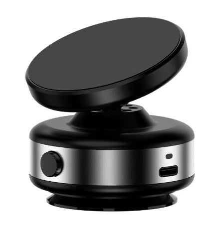 UrHomeSupplies magnetic car phone holder attached to a vehicle dashboard with a smartphone securely in place